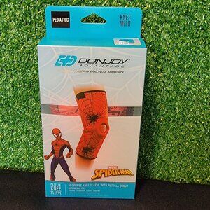 DonJoy Advantage Pediatric Patella Knee Sleeve Spider Man New In Box